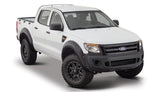 Bushwacker 11-15 Ford Ranger T6 Pocket Style Flares 4pc - Black - 20934-02