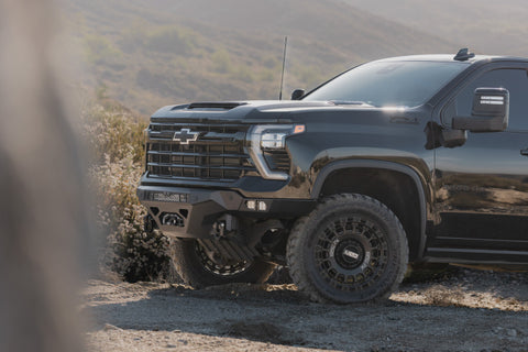 DV8 Offroad 24-26 Chevy Silverado 2500/3500 Spec Series Front Bumper - FBCS2-04