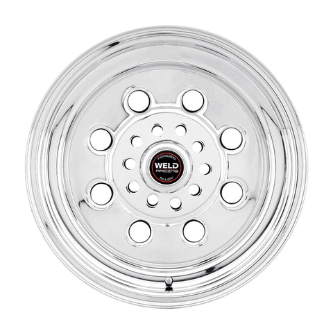 Weld Draglite 15x4 / 4x108 & 4x4.5 BP / 1.875in. BS Polished Wheel - Non-Beadlock - 90-54032