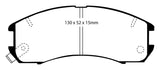 EBC 89-92 Ford Probe 2.2 Redstuff Front Brake Pads - DP3705C