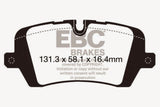 EBC 13+ Land Rover Range Rover 3.0 Supercharged Extra Duty Rear Brake Pads - ED92161