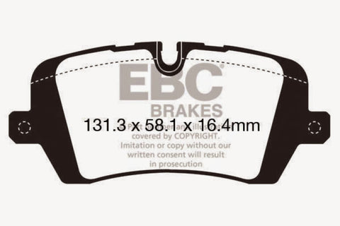 EBC 2020+ Land Rover Defender 90 Bluestuff Rear Brake Pads - DP52161NDX