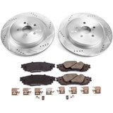 Power Stop 16-18 Lexus RX350 Rear Z23 Evolution Sport Brake Kit - K7740