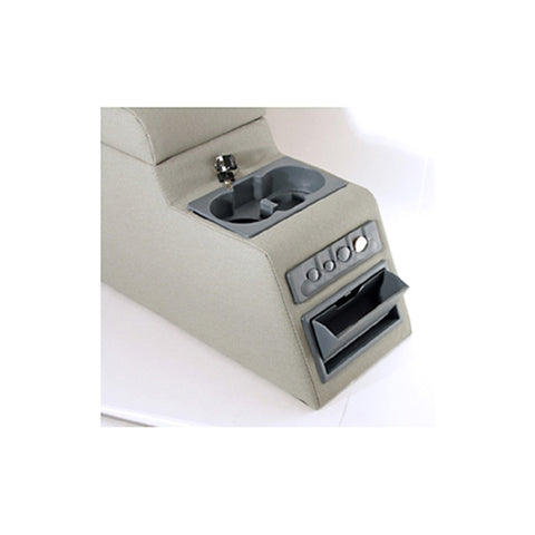 Rugged Ridge Ultimate Locking Console Gray 76-95 Jeep CJ / Jeep Wrangler - 13102.09