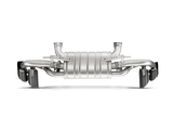 Akrapovic 16-16 Lamborghini Huracan LP 580-2 Coupe/Spyder Slip-On Line (Titanium) w/ Carbon Tips - MTP-LA/TI/2
