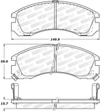 StopTech Street Brake Pads - Front - 308.05301