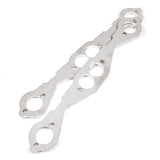 Stainless Works Small Block Chevy Round Port Header 304SS Exhaust Flanges 1-5/8in Primaries - HFSBC1625