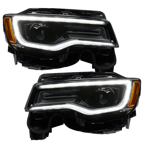 Oracle 1421 Jeep Grand Cherokee Dynamic Headlight DRL Upgrade Kit ColorSHIFT Dynamic - 1284-332