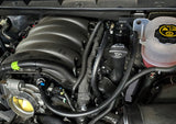 J&amp;L 19-24 Chevrolet Silverado/GMC Sierra 1500 5.3L V8 Driver Side Oil Separator 3.0 - Black Anod - 3086D-B