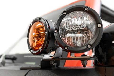 Addictive Desert Designs21-23 Ford Bronco/Raptor Dual Ditch Light Brackets - AC2301801NA
