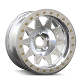 Dirty Life 9400 Roadkill 17x9 / 5x114.3 BP / -14mm Offset / 78.1mm Hub Machined Wheel - Beadlock - 9400-7999M14