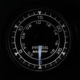 Autometer Chrono 2-1/16in 30PSI Pressure Gauge - 8164