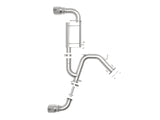 aFe Takeda Exhaust Axle-Back 19-20 Hyundai Veloster N 304SS Polished Dual Tips Exhaust - 49-37009-P