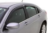AVS 07-10 Chrysler Sebring Ventvisor Outside Mount Window Deflectors 4pc - Smoke - 94458