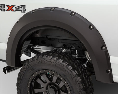 Bushwacker 18-19 Ford F-150 Max Pocket Style Flares 2pc - Black - 20111-02