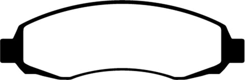 EBC 03-04 Dodge Dakota 2WD 3.7 Yellowstuff Front Brake Pads - DP41647R