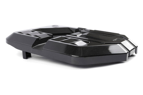 Dinan 21-27 BMW M2/M3/M4 (G80/G82/G87) Gloss Carbon Fiber Engine Cover w/Matte Accents - D590-0005