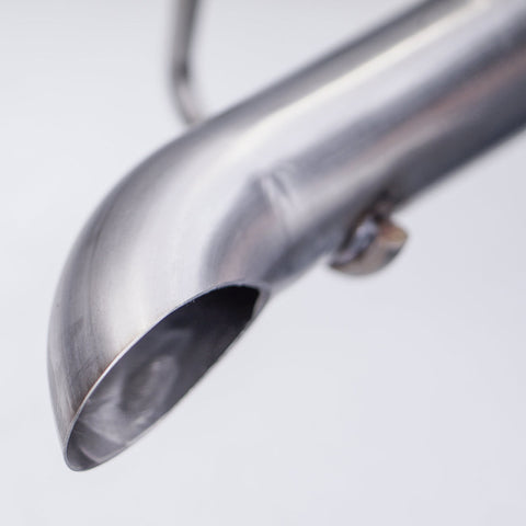 Stainless Works 2018+ Jeep Wrangler JL 304SS Factory Connect 2.5in Cat Back Dump Exhaust System - JPJLUCBD