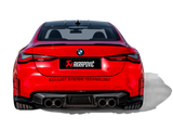 Akrapovic 21-22 BMW M3 (G80) / M4 (G82, G83) Rear Carbon Fiber Diffuser - High Gloss Black - DI-BM/CA/9/GB