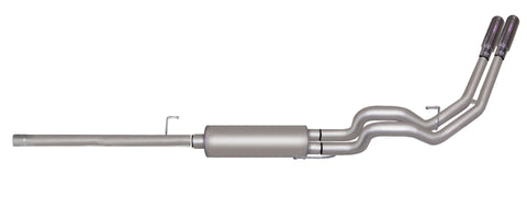 Gibson 11-14 Ford F-150 SVT Raptor 6.2L 2.5in Cat-Back Dual Sport Exhaust - Stainless - 69216