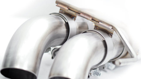 Stainless Works 2011-14 Ford F-150 Raptor Exhaust X-Pipe Resonator Dump In Front Of Rear Axle - FTR10CBDP