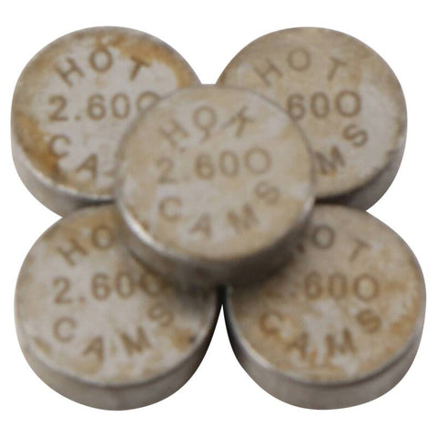 Hot Cams 08-13 Yamaha WR 250 R Dual Sport 250cc 2.60mm Shim Kit - 5 Pack - 5PK748260