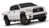 Bushwacker 07-13 Toyota Tundra Fleetside Pocket Style Flares 4pc 97.6/78.7/66.7in Bed - Black - 30911-02