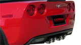 Corsa 2012-2013 Chevrolet Corvette C6 ZR1 Sport Cat-Back Dual Rear Exit w/ Twin 4.0in Pol Tips - 14164CB3