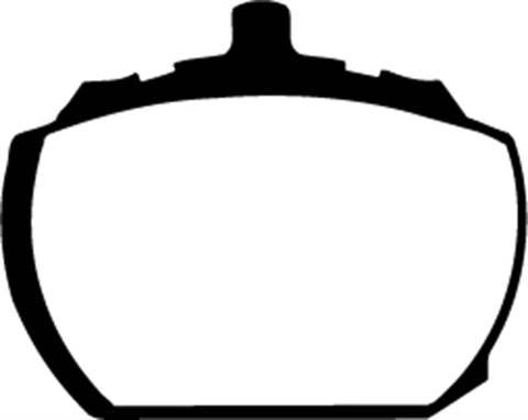 EBC 73-76 Mg MGB GT V8 3.5 Greenstuff Front Brake Pads - DP2240