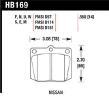 Hawk HPS Street Brake Pads - HB169F.560
