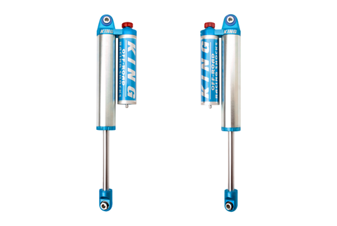 King Shocks 2016+ Nissan Titan XD Rear 2.5 Dia Piggyback Reservoir Shock w/Adjuster (Pair) - 25001-389A