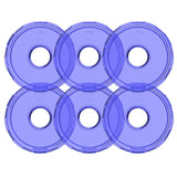 KC HiLiTES Cyclone V2 LED - Replacement Lens - Blue - 6-PK - 4414
