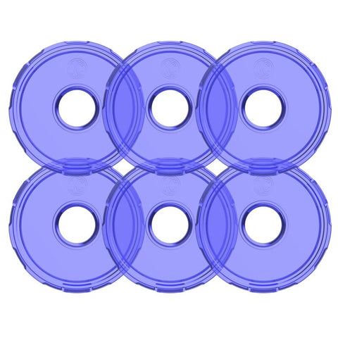 KC HiLiTES Cyclone V2 LED - Replacement Lens - Blue - 6-PK - 4414