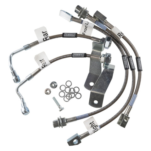 Russell Performance 94-95 Ford Mustang Cobra - Complete 5-Line Kit Brake Line Kit - 693350