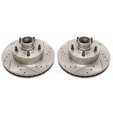 Power Stop 1990 Chevrolet Caprice Front Evolution Drilled & Slotted Rotors - Pair - AR8208XPR
