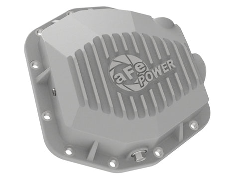 aFe Street Series Rear Differential Cover Raw 2018+ Jeep Wrangler (JL) V6 3.6L (Dana M220) - 46-71000A
