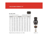 Grams Performance 02-11 Subaru WRX / 07+ STI / 07-11 Legacy 1150cc Fuel Injectors (Set of 4) - G2-1150-1200