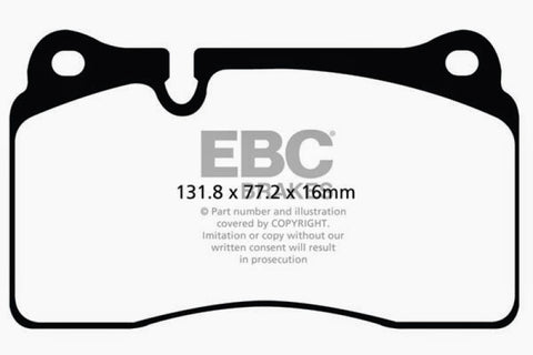 EBC Brakes Redstuff Ceramic Brake Pads - DP32070C