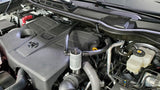 J&amp;L 2022-2024 Toyota Tundra 3.5L Turbo Oil Separator 3.0 Driver Side - Clear Anodized - 3115D-C