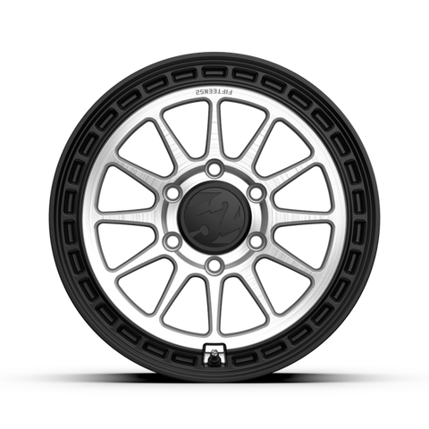fifteen52 Range HD 17x8.5 6x139.7 0mm ET 106.2mm Center Bore Machined Clear/Gloss Black Wheel - GHDMC-178569-00