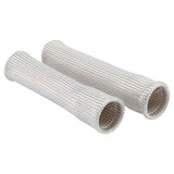 DEI Protect-A-Boot Sleeve - 1-1/4in I.D. x 6in - 2-pack - Silver - 10551