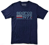 Sparco T-Shirt Vintage 77 Nvy Xlrg - SP02900BM4XL