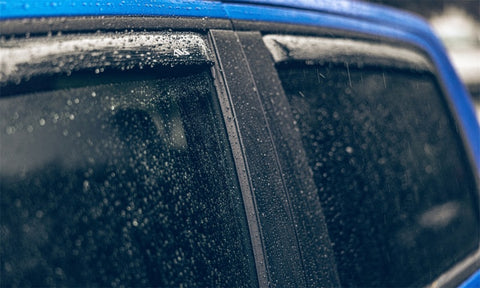 AVS 01-04 Toyota Hilux Double Cab Ventvisor In-Channel Front & Rear Window Deflectors 4pc - Smoke - 194405