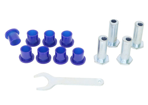 SuperPro 1984 BMW 318i Base Rear Trailing Arm Camber & Toe Adjustable Bushing Kit - SPF4185K