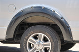 Lund 04-08 Ford F-150 (No Stepside) RX-Rivet Style Smooth Elite Series Fender Flares - Black (4 Pc.) - RX310S