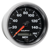 Autometer GS 3-3/8 inch 160 MPH In Dash Speedometer Gauge - 3888