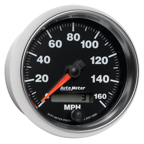 Autometer GS 3-3/8 inch 160 MPH In Dash Speedometer Gauge - 3888