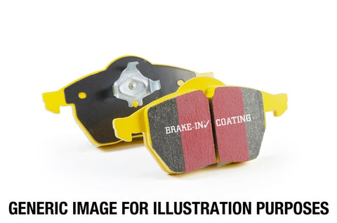 EBC 13-15 Jaguar XF 2.0 Turbo Yellowstuff Front Brake Pads - DP41911R