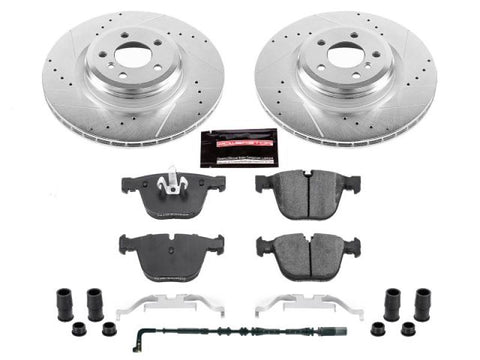 Power Stop 09-10 BMW 750i Rear Z23 Evolution Sport Brake Kit - K6014