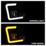 Spyder 09-16 Dodge Ram 1500 Ver 2 Proj Headlight - Light Bar Turn Signal - Blk - PRO-YD-DR09V2-SB-BK - 5086266
